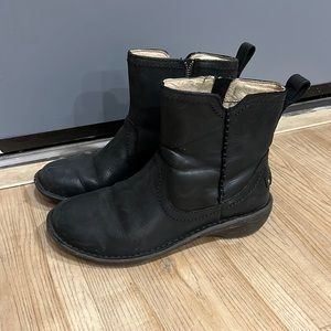 UGG Black Combat & Moto Boots